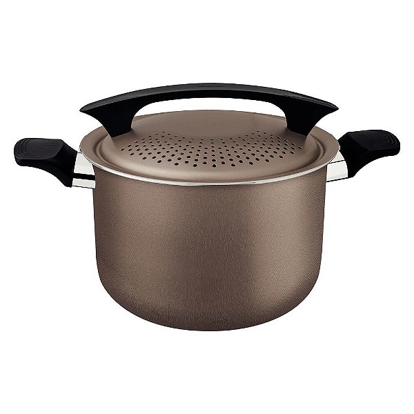 Espagueteira Milazzo - Amêndoa - 22cm - Tramontina