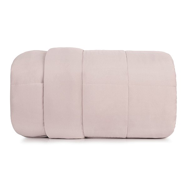 Edredom Toque Acetinado Soufflé - King - Rosa Lille - Altenburg