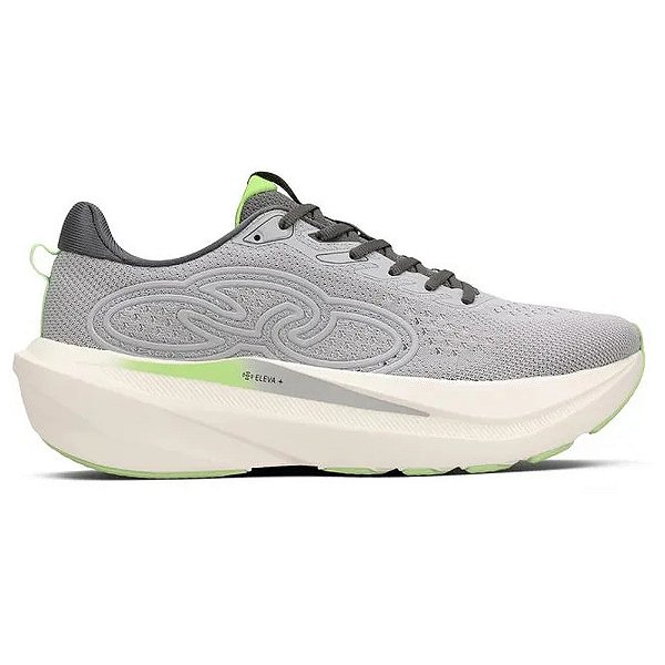 Tênis Feminino Esportivo Nuvem Eleva+ Cinza Claro - Olympikus