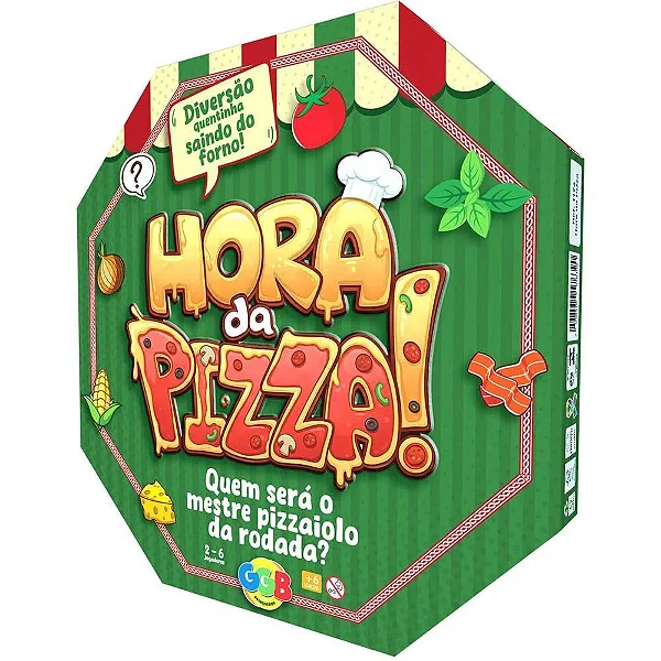 Jogo Hora da Pizza! - GGB Brinquedos