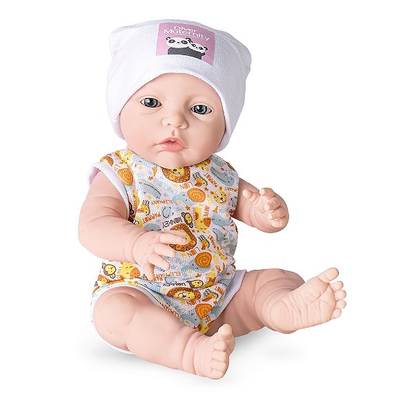 Boneca Diver New Born Chá Revelação - Divertoys