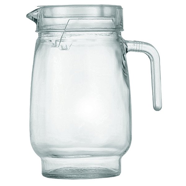 Jarra de Vidro com Tampa 1500ml - Ruvolo
