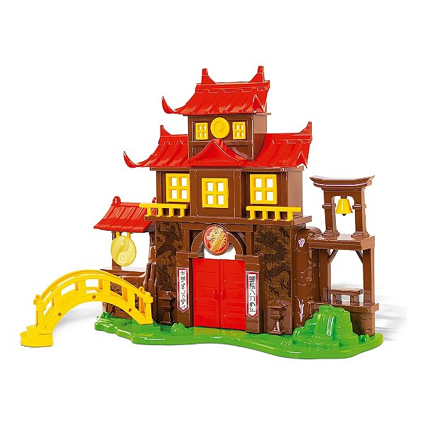 Castelo do Dragão Jake Ninja Dojo - Samba Toys
