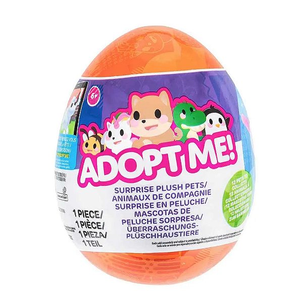 Ovo Surpresa Pelúcia Adopt Me! - Sunny