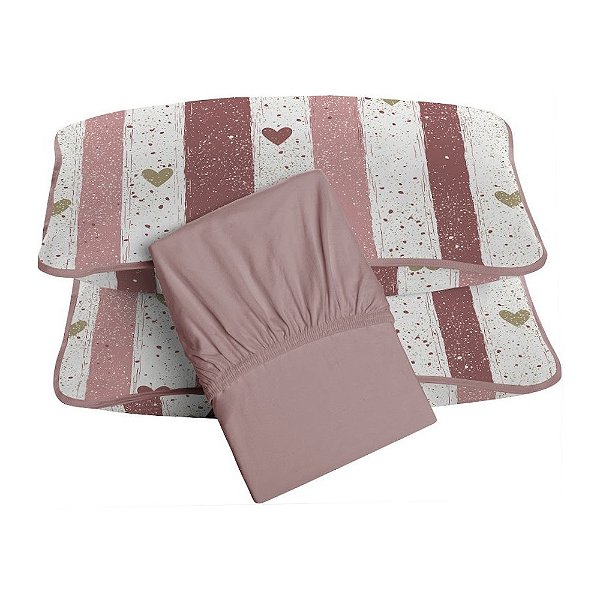 Jogo de Cama Premium Solteiro - Marina - 2 Peças - Tecebem