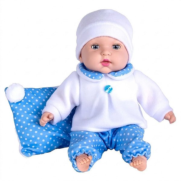 Boneca Baby Moments Reborn Meu Bebezinho - Menino - Cotiplás