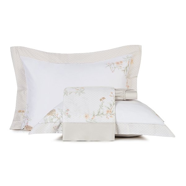 Jogo de Cama Cetim Sublime 300 Fios - Queen - Floraline - Altenburg