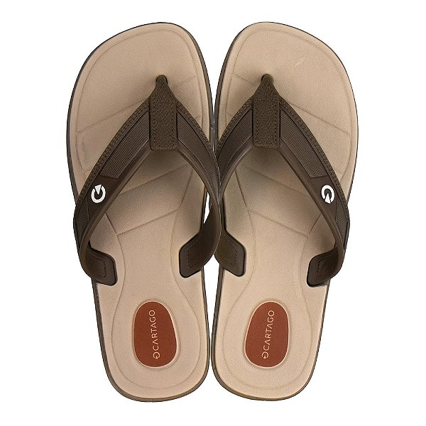 Chinelo Masculino Aspen II - Marrom - Cartago