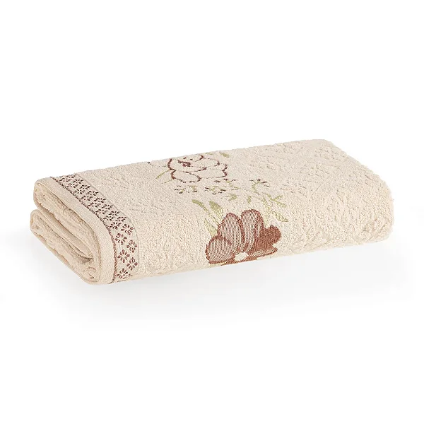 Toalha de Rosto Yuna - Bege/Rose 3444211 - Karsten