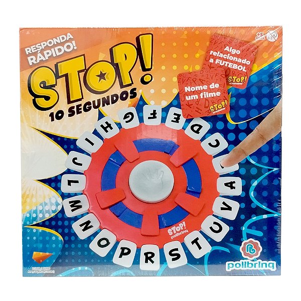 Jogo Stop! 10 Segundos - Polibrinq