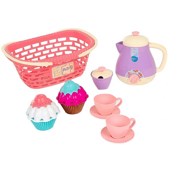 Kit Hora do Café - Rosa - Tateti