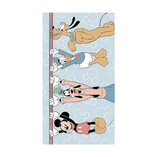 Toalha de Banho Infantil Velour Mickey e Amigos - Döhler