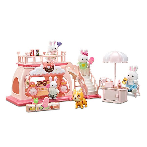 Playset Casinha Feliz - Padaria - Zoop Toys