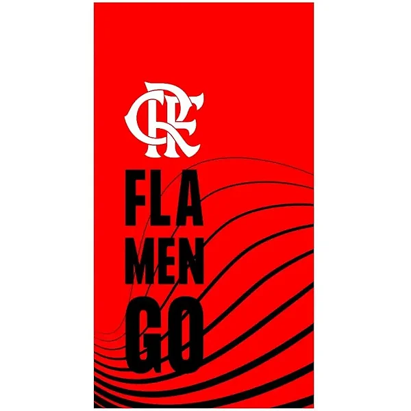 Toalha de Banho Velour Times - Flamengo - Döhler
