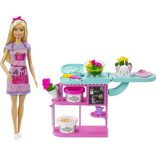 Boneca Barbie Profissões Florista - Mattel