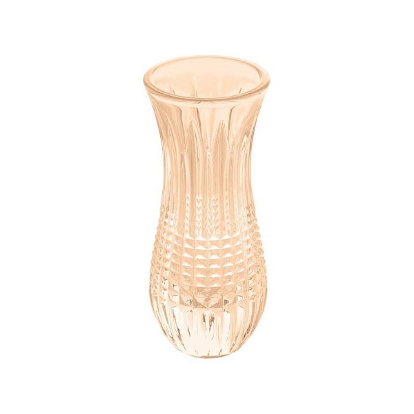 Vaso de Cristal Queen Âmbar - 15cm - Wolff