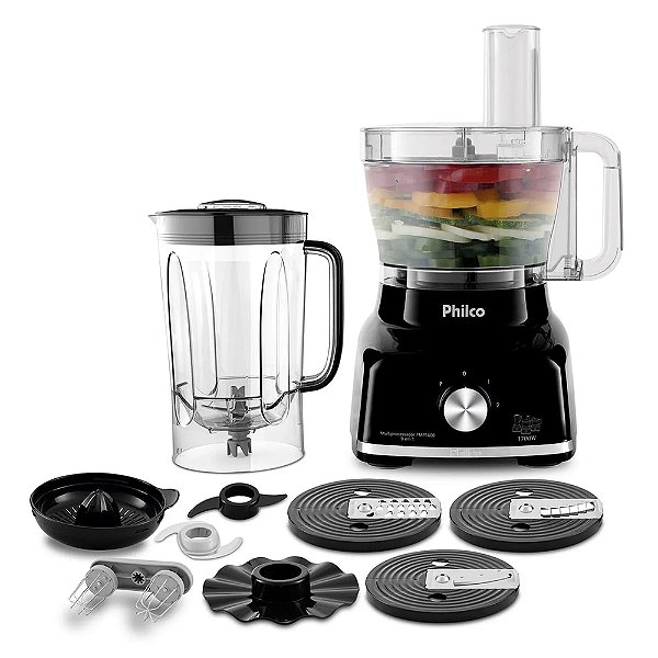 Multiprocessador 9 em 1 Preto 1700W PMP1600P - Philco