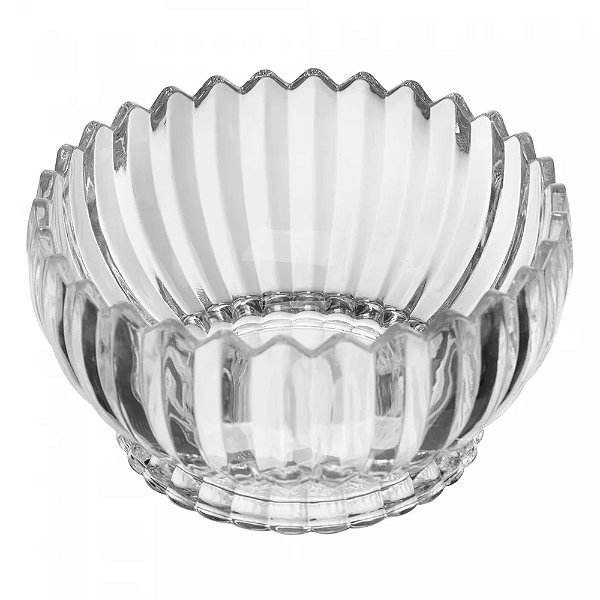 Centro de Mesa de Cristal Geneva - 22cm - Wolff