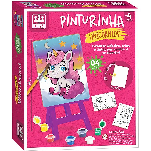 Kit Pinturinha Unicórnios - Nig Brinquedos