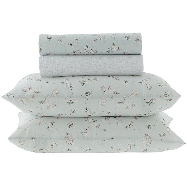 Jogo de Cama New Innovi 180 Fios Casal - Delicatta - Kacyumara