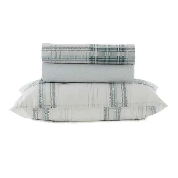 Jogo de Cama New Innovi 180 Fios Solteiro - Alkim - Kacyumara