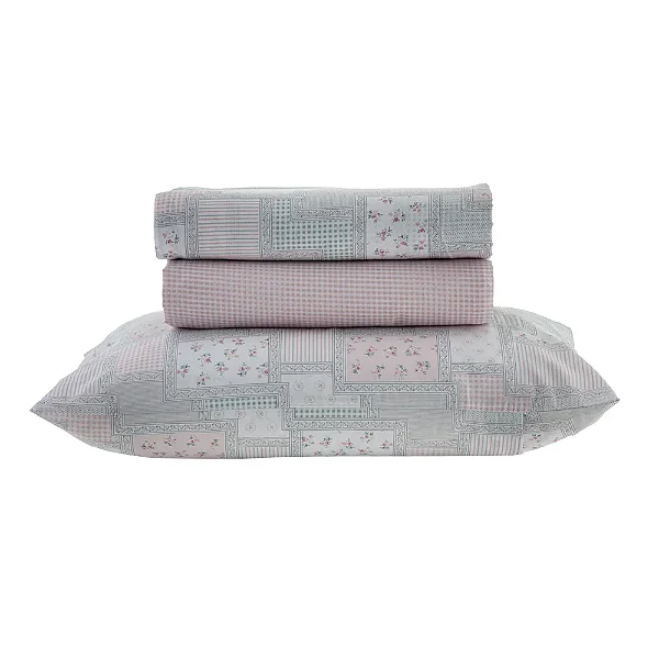 Jogo de Cama New Innovi 180 Fios Solteiro - Babi - Kacyumara