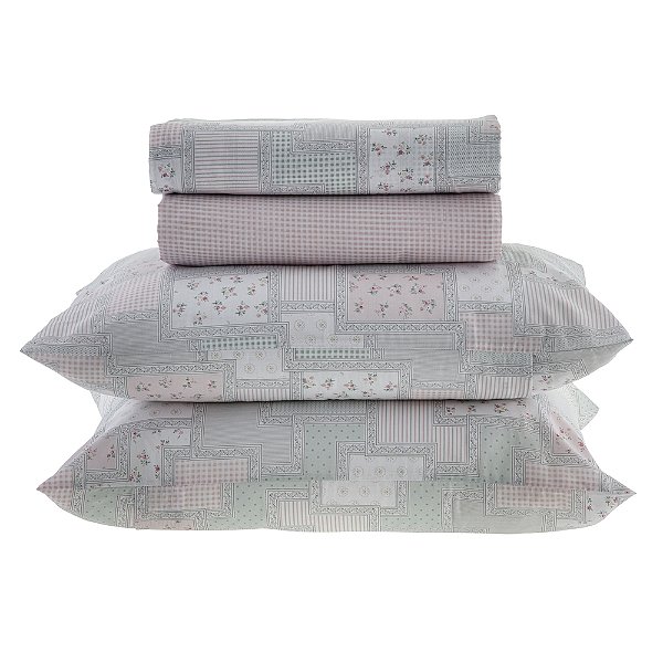 Jogo de Cama New Innovi 180 Fios Queen - Babi - Kacyumara