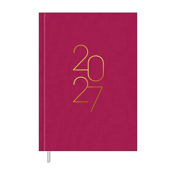 Agenda Planner Costurada Lume 2027 - Rosa - Tilibra