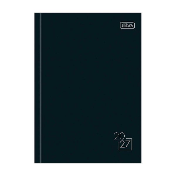 Agenda Costurada Diária Spice 2027 - Preto - Tilibra