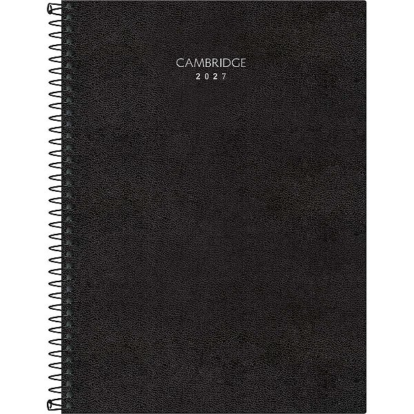 Agenda Planner Espiral Executivo Cambridge 2027 - Tilibra