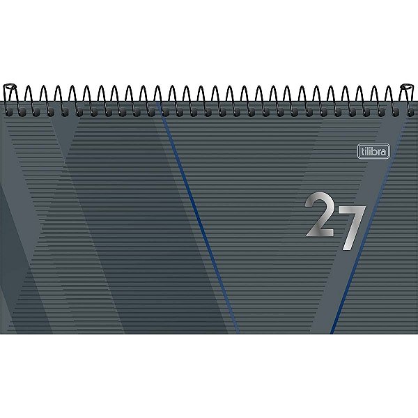 Agenda de Bolso Spot 2027 - Cinza - Tilibra
