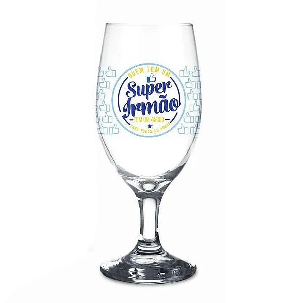 Taça Windsor Família Super Irmão - 330ml - Brasfoot
