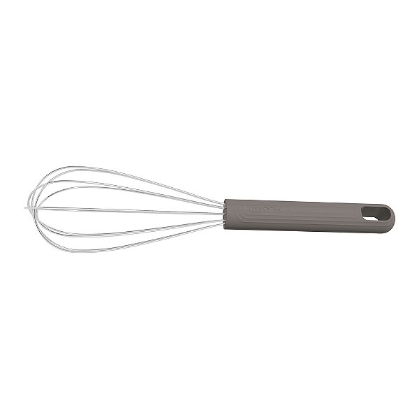 Batedor Manual Softta em Aço Inox e SIlicone - Tramontina