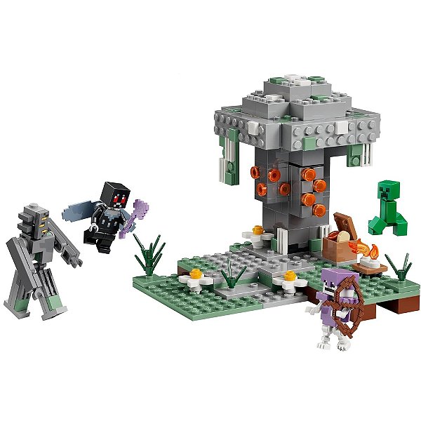 Lego Minecraft O Jardim Pálido 243 Peças - Lego