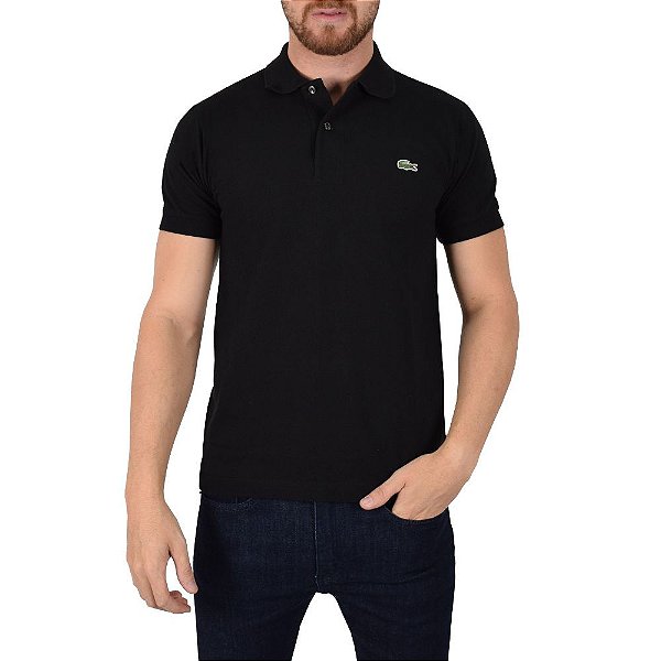 polo da lacoste preta