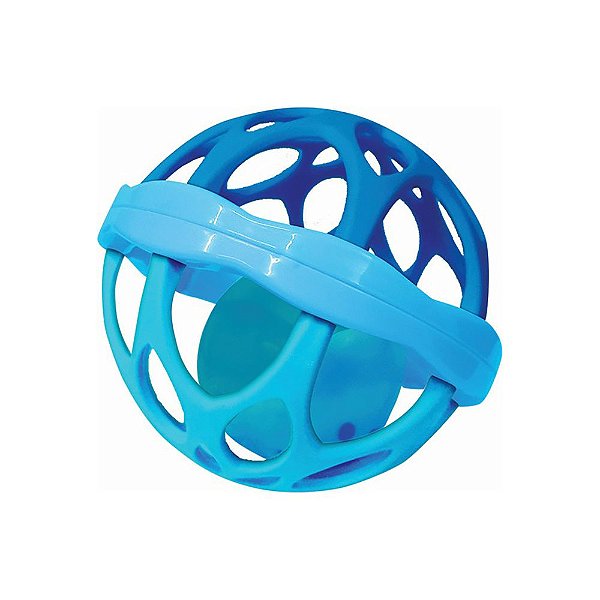 Chocalho Bola Macia - Azul - Pais & Filhos