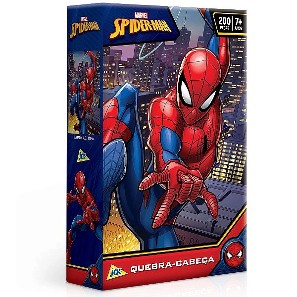 Quebra-cabeça Homem-Aranha - 200 peças - Toyster