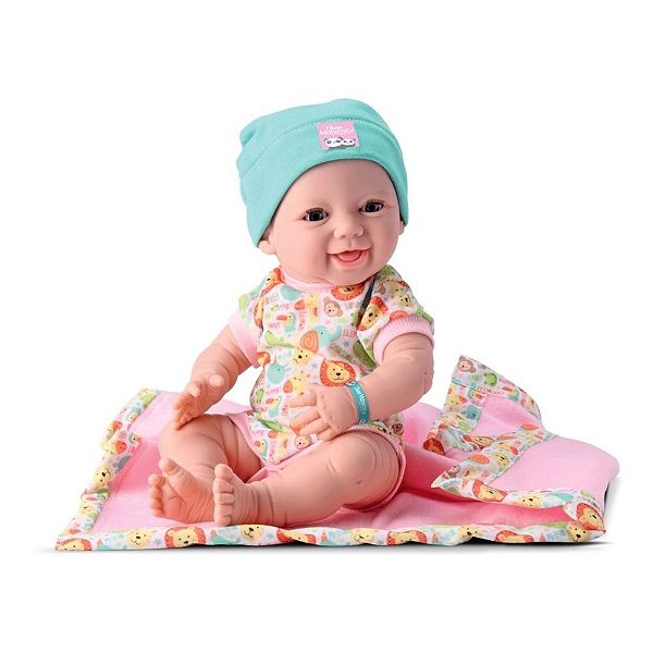 Boneca New Born Maternidade e Teste do Pezinho - Divertoys