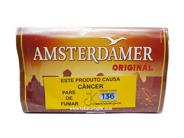 Tabaco/Fumo Para Cigarro Amsterdamer Original 30g