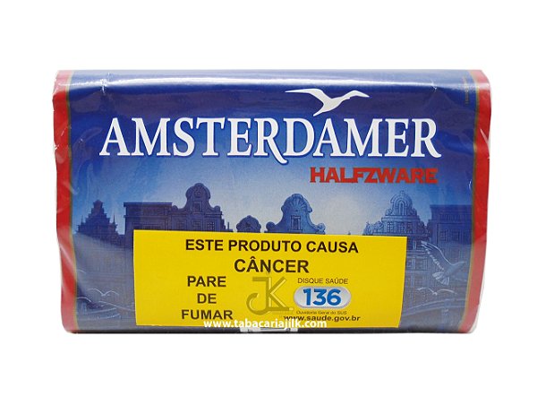 Tabaco/Fumo Para Cigarro Amsterdamer Halfzware 30g