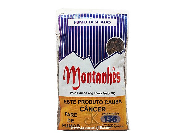 Tabaco/Fumo Para Cigarro Montanhês 48g