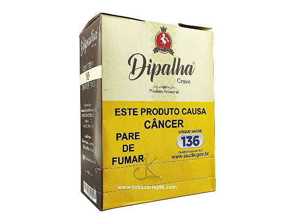 Cigarro De Palha Dipalha Cravo Caixa C/10