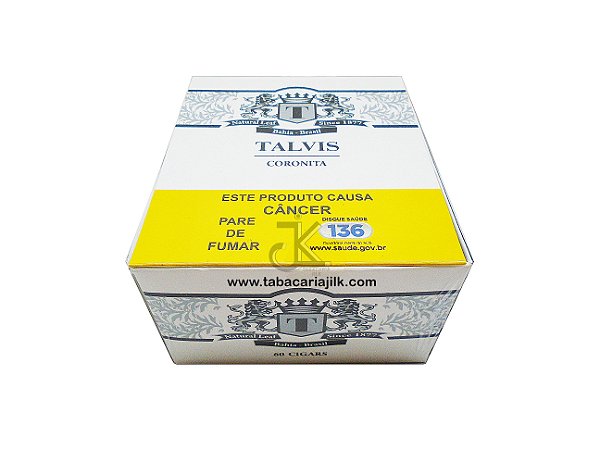 Cigarrilha Talvis Tradicional Coronita Caixa C/60