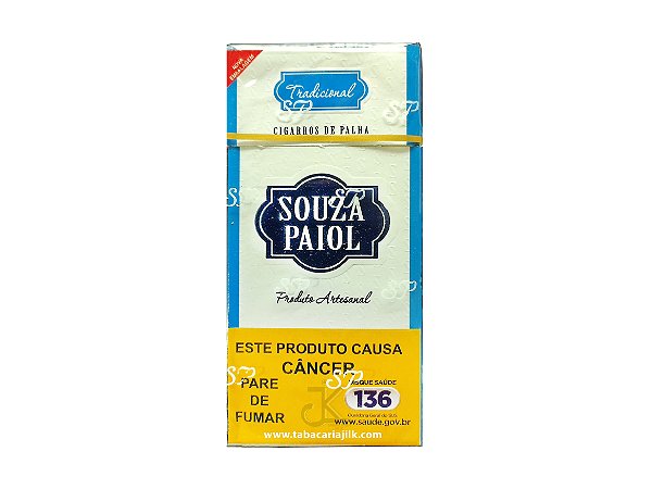 Cigarro de Palha Souza Paiol Tradicional Maço C/20