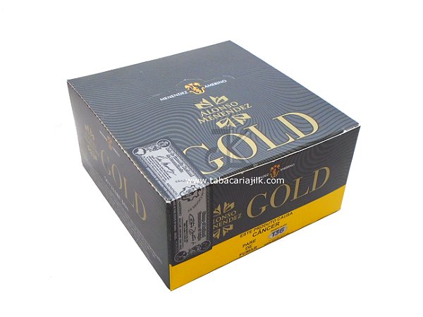 Cigarrilha Alonso Menendez Gold Sem Piteira Caixa C/50