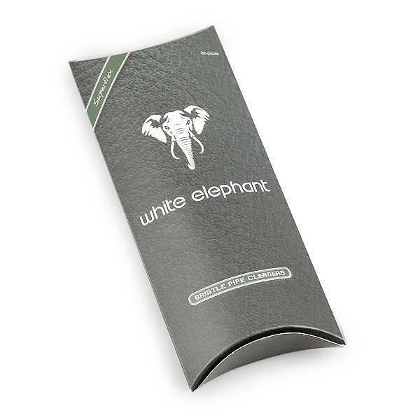 Limpador de Cachimbo de Algodão Elephant Bristle - Pacote com 80