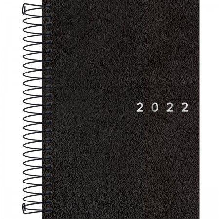 AGENDA EXECUTIVA ESPIRAL DIÁRIA 12,9 X 18,7 CM NAPOLI 2022