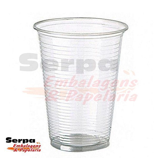 Copo Plástico 400ml Transparente - Caixa 1.000 ou Pacote 50 unidades - COPOZAN