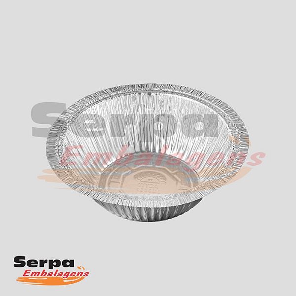 Marmitex de Alumínio com Tampa 1.200ml W9 com 100 unidades