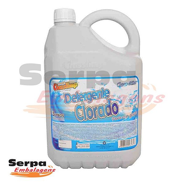 Detergente Clorado Tradicional 5LT